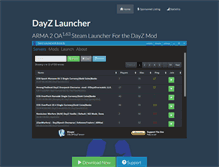 Tablet Screenshot of dayzlauncher.com